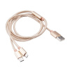 AKASA - 2 v 1 - USB 2.0 typ A na typ C a typ B AK-CBUB42-12GL