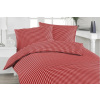 Krepové obliečky Vichy Rot 70x90 + 140x200 cm - Florella