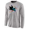 San Jose Sharks - Team Primary Logo NHL Tričko s dlhým rukávom S/USA=M/EU