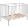 COSING Postieľka buková 120 × 60 cm – biela 8595608806533