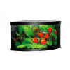 Juwel Trigon LED 350 akvárium set rohový čierny 123x87x65 cm, 350 l