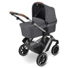 Dvojkombinácia kočíku ABC DESIGN Salsa 4 Air 2024 s adaptérom ZADARMO Asphalt