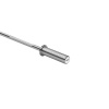 Olympijská rovná tyč 50 mm, olympijská činka 120 cm 6 kg REBEL ACTIVE