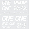 ONEUP riadidlá - Aluminium - 20mm Farba: White