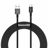 Baseus CATYS-A01 rýchlonabíjací USB/Type-C 66W, 2m, černý
