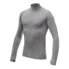Pánske tričko dl.rukáv roll neck SENSOR MERINO BOLD cool gray XXL