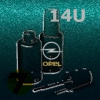 OPEL - 14U - NAUTILUS BLUE metal. barva retušovací tužka