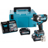 MAKITA TW007GM201 UŤAHOVAČ 760 NM RÁZOVÝ BEZUHLÍKOVÝ 40V-MAX XGT - LI-ION (2x 4.0Ah AKUMULÁTOR A NABÍJAČKA)
