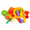 Teddies ovoce a zelenina s podnosem