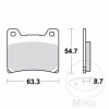 TRW Brzdové doštičky Sinter SV TRW Alternative: 7328560 pre Yamaha VIRAGO XV 1100 1991-1999
