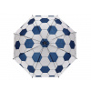 Detský vystreľovací dáždnik futbal modrá tmavá 1ks