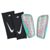 Nike Mercurial Lite Shin Guards Silver/Pink Small