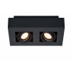 Moderné svietidlo LUCIDE XIRAX 2xGU10 black 09119/11/30