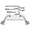 TA Technix sportovní nerezový catback duplex výfuk BMW řada 4 (F32 / F33 / F36, 13-15 předfacelift) včetně X-Drive, 2x 80 mm rovná nerezová koncovka s pertlem pro obě strany