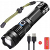 Super jasná 5 000 lúmenových LED baterky, USB (Super jasná 5 000 lúmenových LED baterky, USB)