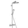 Hansgrohe Crometta Sprchový systém S Showerpipe 240, výška: 120 cm, počet sprchových prúdov: 2, 27267000