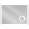 Mexen Kala LED kúpeľňové zrkadlo s kozmetickým zo 80 x 60 cm, LED 6000K, proti zahmlievaniu - 9820-080-060-611-00