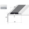 Schodová lišta, profil - A38 Non -slip Staircase 180 cm striebro (A38 Non -slip Staircase 180 cm striebro)