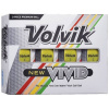Golfové loptičky Volvik Vivid 22 3-balenie žlté 3bal.