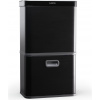 Klarstein Touchless, senzorový odpadkový kôš, 56 l, z nehrdzavejúcej ocele, 3 koše, Soft-Close zatváranie KG30-56l-bl