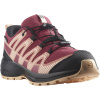 Salomon XA Pro V8 CSWP J 416144 Earth red/black/almond cream dětské nízké nepromokavé boty - 35 EUR