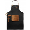 Eva Solo Kuchynská Zástera z Plátna a Kože Čierna