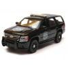 Chevrolet Tahoe policajné auto 1:24 Welly čierne