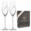 Swarovski Sada svadobných pohárov Madrid s kryštálmi 2 x 210 ml