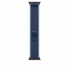 Watch Acc/49/Blue/Br.Blue Trail Loop -M/L-Bl.Titan - Apple Watch 49 mm modrý Trailový ťah – M/L – vyhotovenie z čierneho titánu MG9R4ZM/A