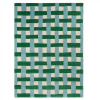 Vlněný kusový koberec Harlequin Basketweave emerald/aquamarine 144107 Brink & Campman 250 x 350