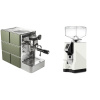 Stone Espresso Mine Green + Eureka Mignon Bravo, CR white