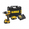 DeWALT - 18 V AKU Vŕtačka, 2x aku 5,0 Ah XR, nabíjačka DCD800P2T