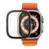 PanzerGlass Apple Watch 9/8/7 41 mm ochranný kryt s D30 číry rámček 3686