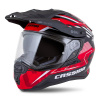 Prilba CASSIDA ROAD RUNNER TechniX Červená-čierna-biela Veľkosť: XXL (63-64 cm)