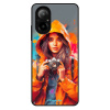 Lesklé pouzdro iSaprio pro Realme C67 - Girl with Camera (Lesklé pouzdro, kryt, obal iSaprio Exclusive na mobil Realme C67 s motivem Girl with Camera - elegantní skleněný vzhled, skvělá ochrana mobilu