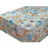 Obrús na stôl - Pathe -rezistentný obrus 2000 x 140 cm obdĺžnik (Farebné farebné kvety 140 cm x 20m valček)