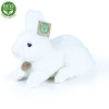 Rappa Plyšový králik biely ležiaci 23 cm ECO-FRIENDLY