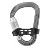 Petzl HMS Attache šedá Bar screw lock