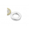 SOLLAU Neodymový magnet medzikružie D 26.75/16 mm, H 5 mm, N42, ponikelovaný