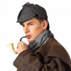 Detská kostýmová čiapka - Detektív Sherlock Holmes (Detektív Sherlock Holmes)
