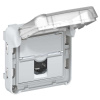 Legrand Slovensko, s.r.o. Plexo - 069561 - Zásuvka RJ45 Cat.6 UTP - sivá