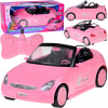 Diaľkovo Ovládané Auto Ružový Kabriolet Veľké Auto so Svetlami RC0713