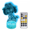 PSI PATROL SKYE NIGHT LIGHT 3D LED + DIAĽKOVÉ OVLÁDANIE (PSI PATROL SKYE NIGHT LIGHT 3D LED + DIAĽKOVÉ OVLÁDANIE)