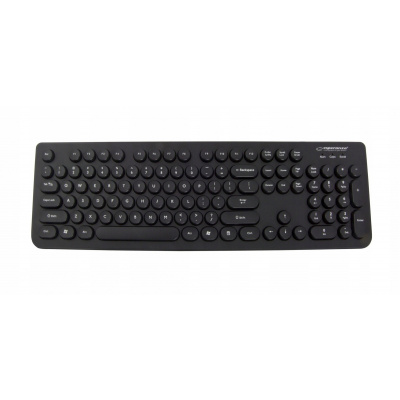 Wired Keyboard Esperanza USB EK131 Retro, (Wired Keyboard Esperanza USB EK131 Retro,)