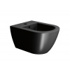 GSI PURA COLOR PURA bidet závesný 36x50cm, čierna mat 8864126