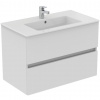 Ideal Standard Eurovit+ skrinka s 2 zásuvkami pod umývadlo 81x45 cm biely lesk R0263WG