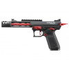 Lancer Tactical Airsoftová pištoľ Tandemkross CTHULHU GBB s prepravným boxom - čierna/