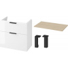 Súprava skrinka Cersanit City S584-018-DSM, doska Cersanit Moduo S590-023, S599-0163, S584-033
