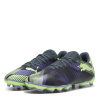 Puma Future 7 Play Firm Ground Football Boots Grey/Purple/Grn 7 (40.5)