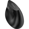 C-TECH myš VEM-15, vertikální, Dual mode, bezdrátová, BT5.0 + 2,4GHz, 1600DPI, baterie 400 mAh, černá